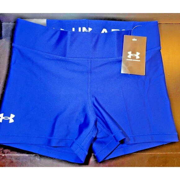 Under Armour HeatGear Midrise Women's Shorty Shorts size L - Picture 5 of 9